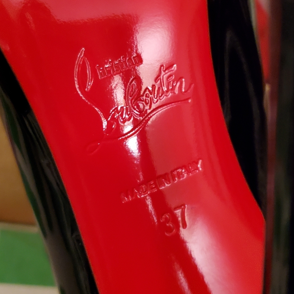 WORN ONCE Louboutin So Kate 120 Patent Pumps - Picture 6 of 8